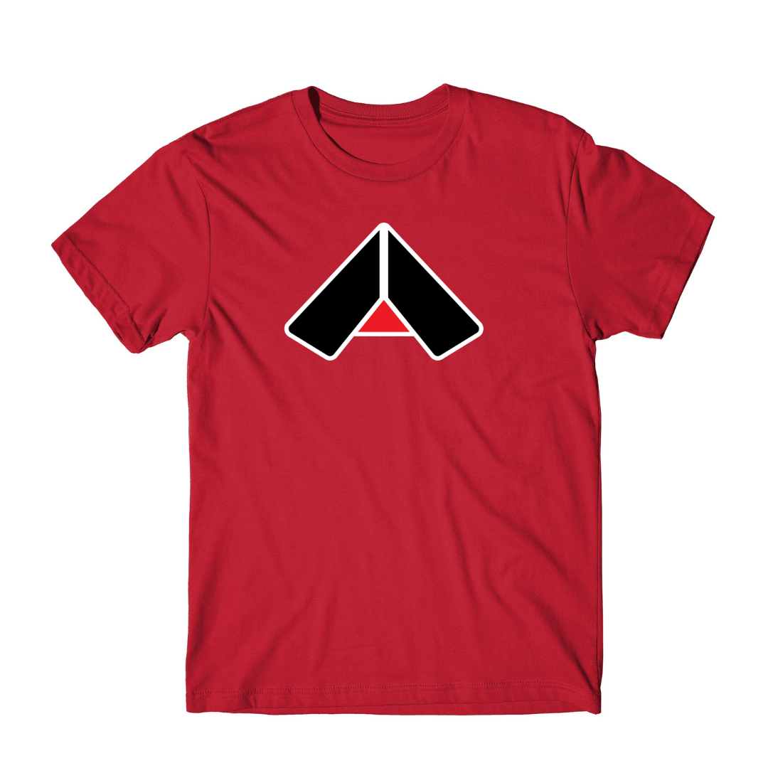 Red Tee w Black & Red Logo