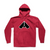 Red Hoodie with Black Logo